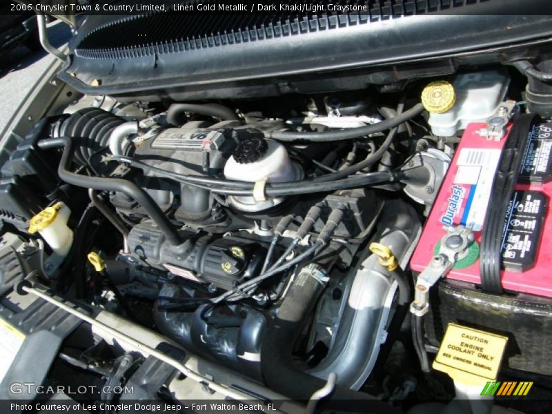 Linen Gold Metallic / Dark Khaki/Light Graystone 2006 Chrysler Town & Country Limited