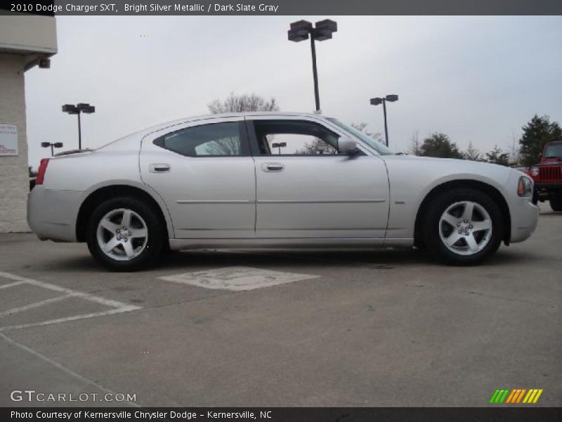 Bright Silver Metallic / Dark Slate Gray 2010 Dodge Charger SXT