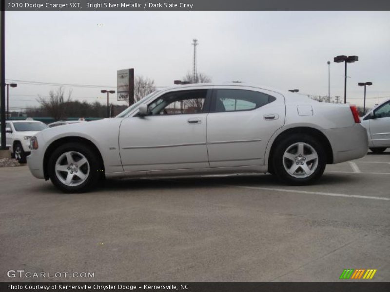 Bright Silver Metallic / Dark Slate Gray 2010 Dodge Charger SXT
