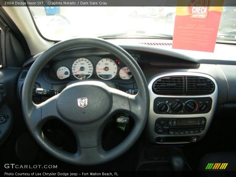 Graphite Metallic / Dark Slate Gray 2004 Dodge Neon SXT