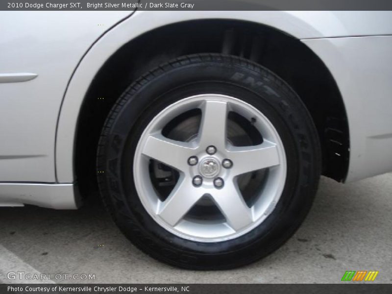 Bright Silver Metallic / Dark Slate Gray 2010 Dodge Charger SXT