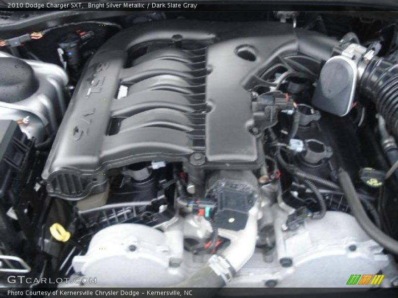 Bright Silver Metallic / Dark Slate Gray 2010 Dodge Charger SXT