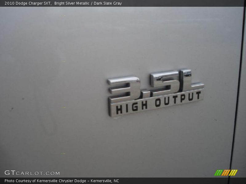 Bright Silver Metallic / Dark Slate Gray 2010 Dodge Charger SXT