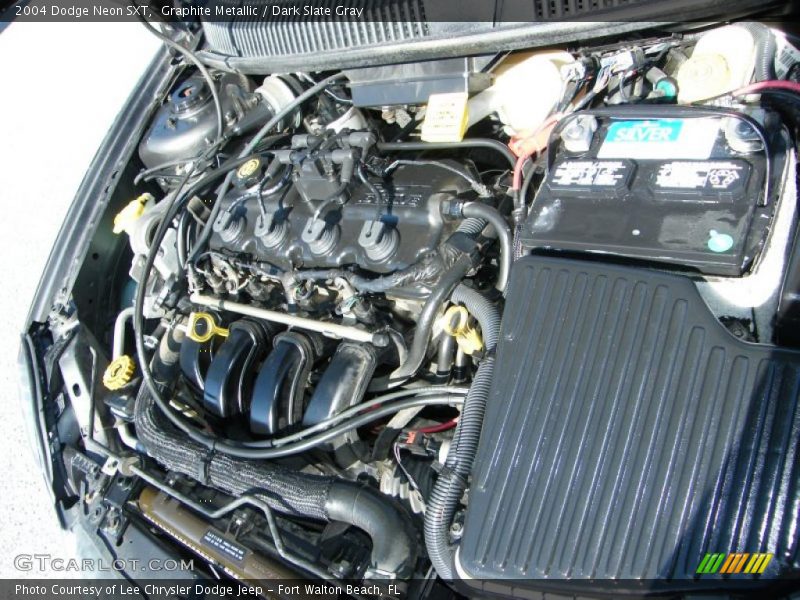 Graphite Metallic / Dark Slate Gray 2004 Dodge Neon SXT