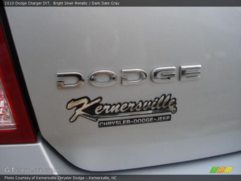Bright Silver Metallic / Dark Slate Gray 2010 Dodge Charger SXT