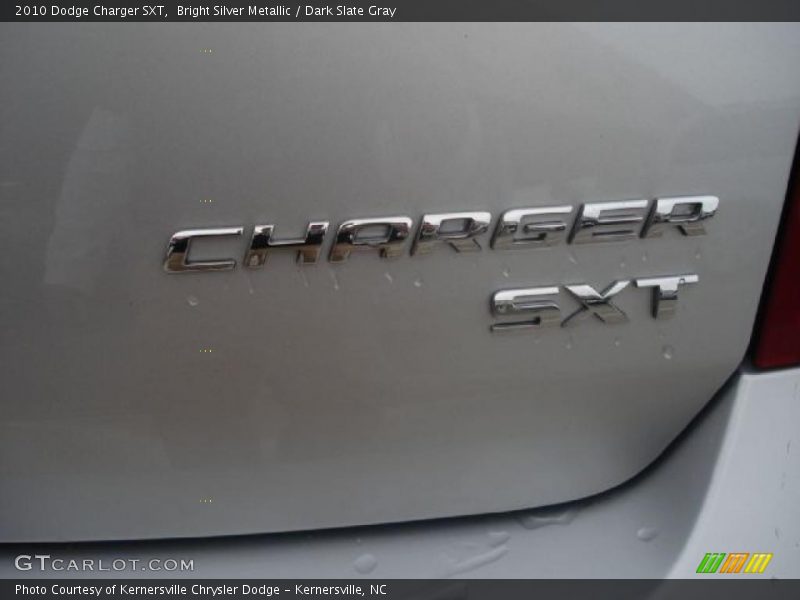 Bright Silver Metallic / Dark Slate Gray 2010 Dodge Charger SXT