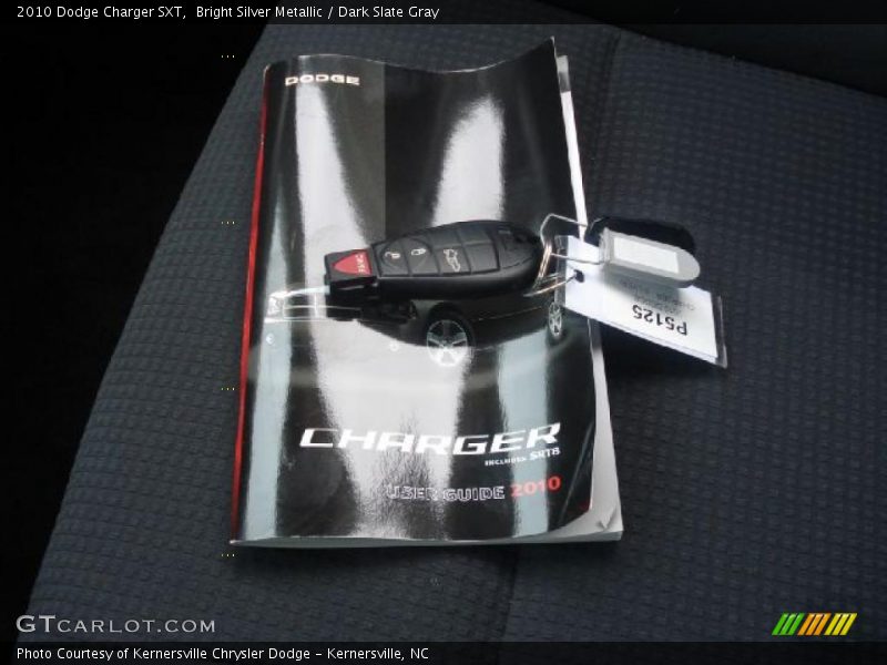 Bright Silver Metallic / Dark Slate Gray 2010 Dodge Charger SXT