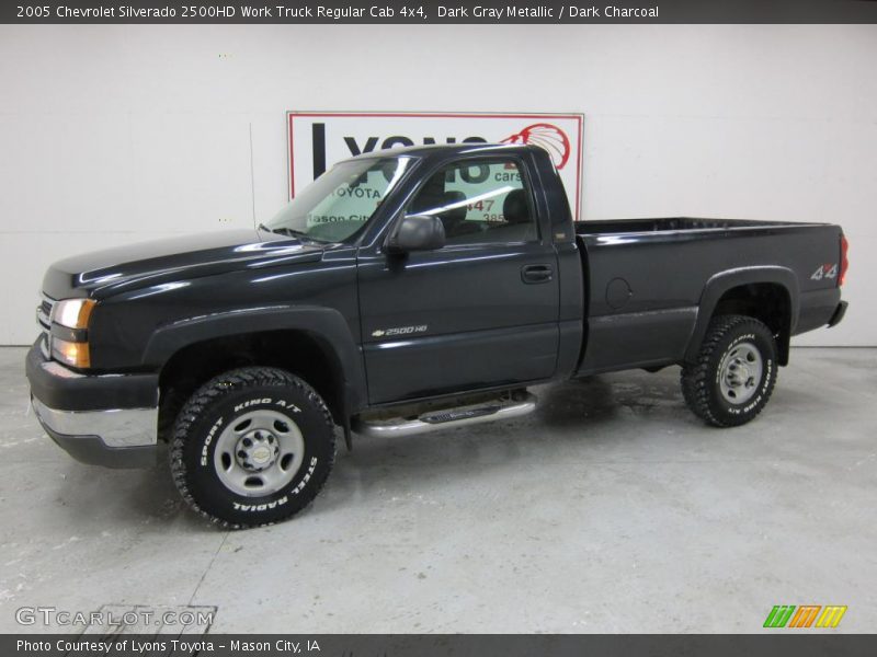 Dark Gray Metallic / Dark Charcoal 2005 Chevrolet Silverado 2500HD Work Truck Regular Cab 4x4
