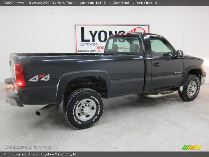 Dark Gray Metallic / Dark Charcoal 2005 Chevrolet Silverado 2500HD Work Truck Regular Cab 4x4