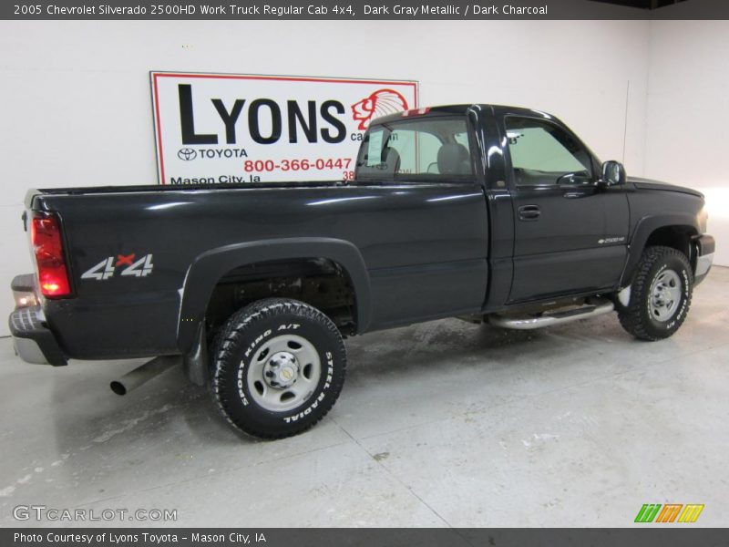 Dark Gray Metallic / Dark Charcoal 2005 Chevrolet Silverado 2500HD Work Truck Regular Cab 4x4