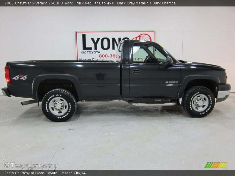 Dark Gray Metallic / Dark Charcoal 2005 Chevrolet Silverado 2500HD Work Truck Regular Cab 4x4