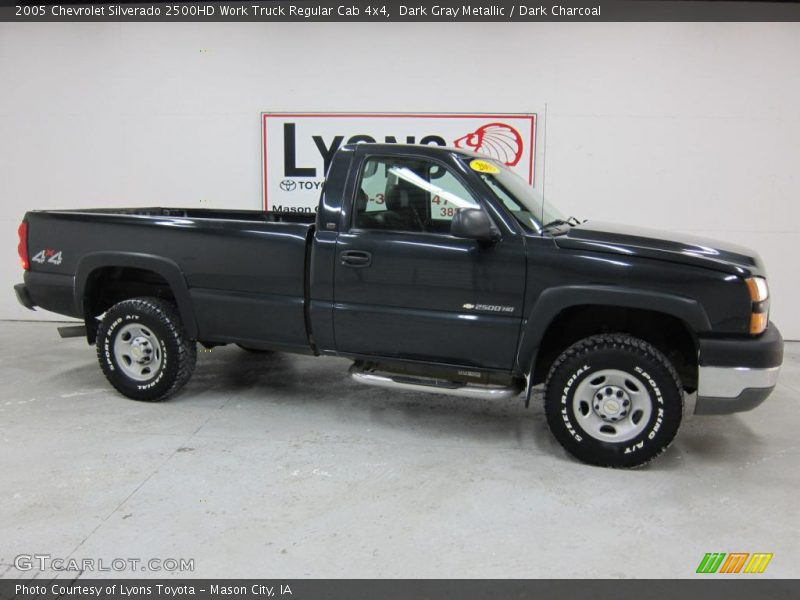 Dark Gray Metallic / Dark Charcoal 2005 Chevrolet Silverado 2500HD Work Truck Regular Cab 4x4