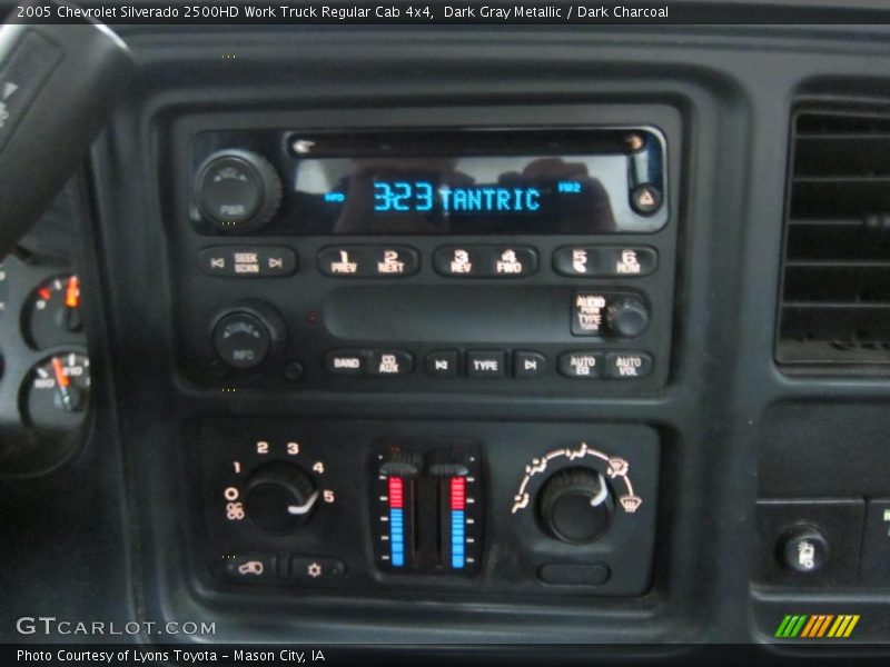 Dark Gray Metallic / Dark Charcoal 2005 Chevrolet Silverado 2500HD Work Truck Regular Cab 4x4