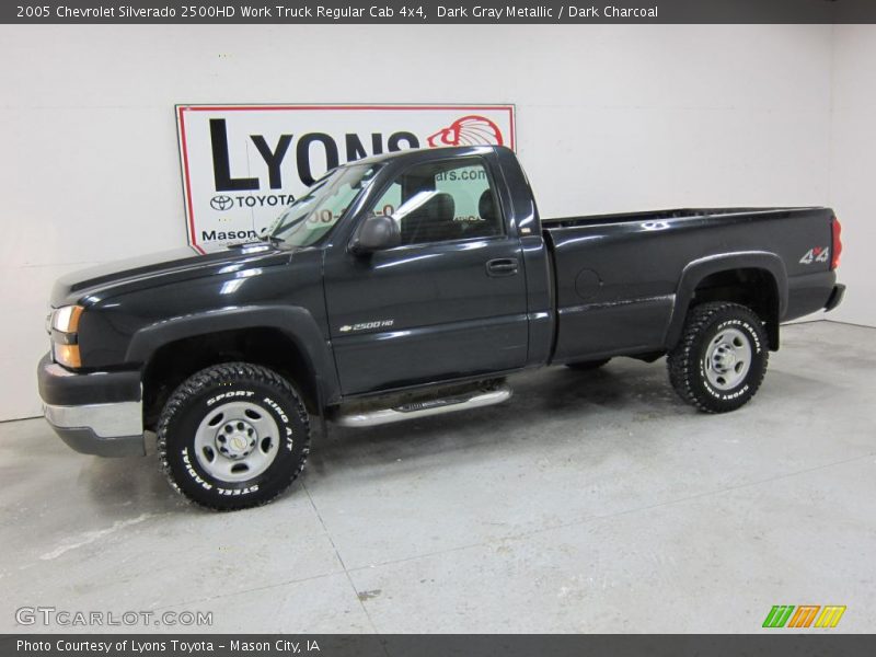 Dark Gray Metallic / Dark Charcoal 2005 Chevrolet Silverado 2500HD Work Truck Regular Cab 4x4