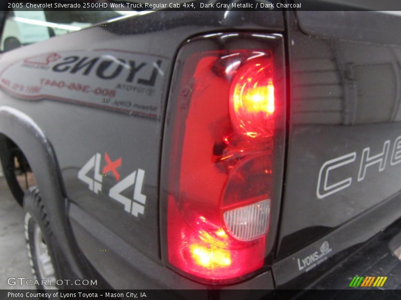Dark Gray Metallic / Dark Charcoal 2005 Chevrolet Silverado 2500HD Work Truck Regular Cab 4x4