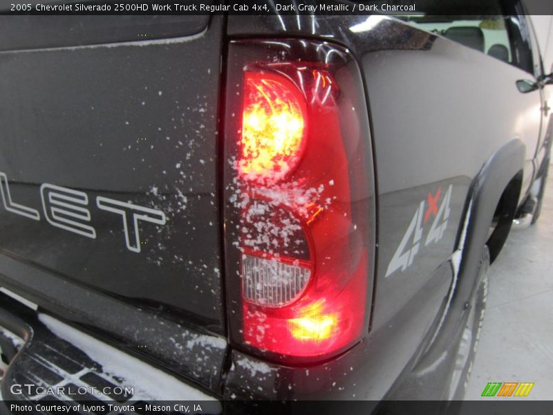 Dark Gray Metallic / Dark Charcoal 2005 Chevrolet Silverado 2500HD Work Truck Regular Cab 4x4