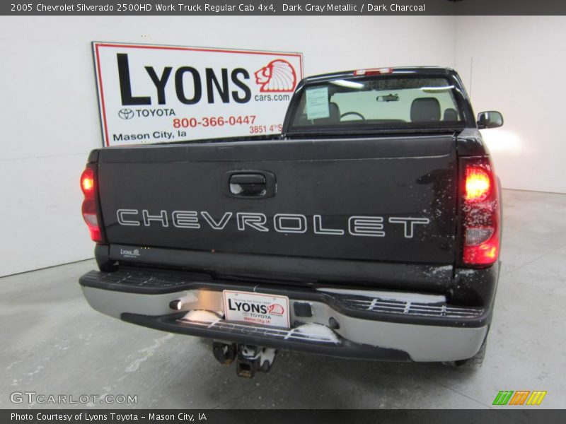 Dark Gray Metallic / Dark Charcoal 2005 Chevrolet Silverado 2500HD Work Truck Regular Cab 4x4