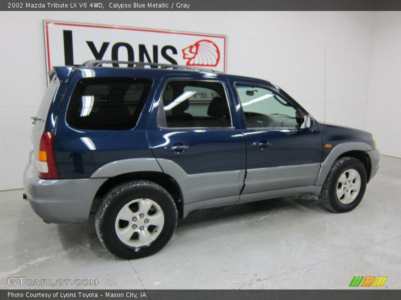 Calypso Blue Metallic / Gray 2002 Mazda Tribute LX V6 4WD