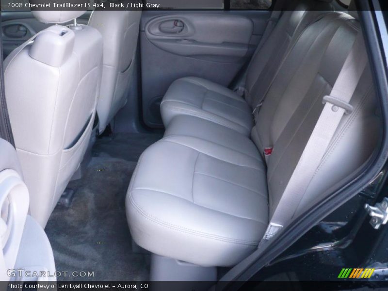 Black / Light Gray 2008 Chevrolet TrailBlazer LS 4x4