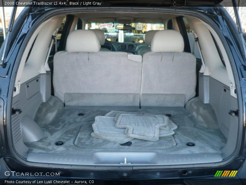 Black / Light Gray 2008 Chevrolet TrailBlazer LS 4x4