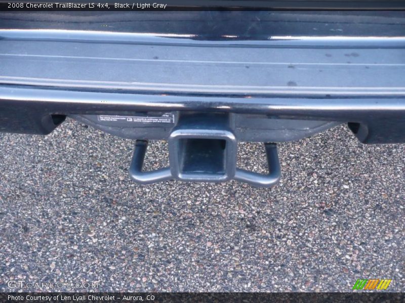 Black / Light Gray 2008 Chevrolet TrailBlazer LS 4x4