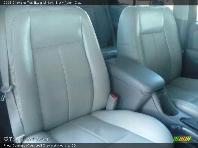 Black / Light Gray 2008 Chevrolet TrailBlazer LS 4x4