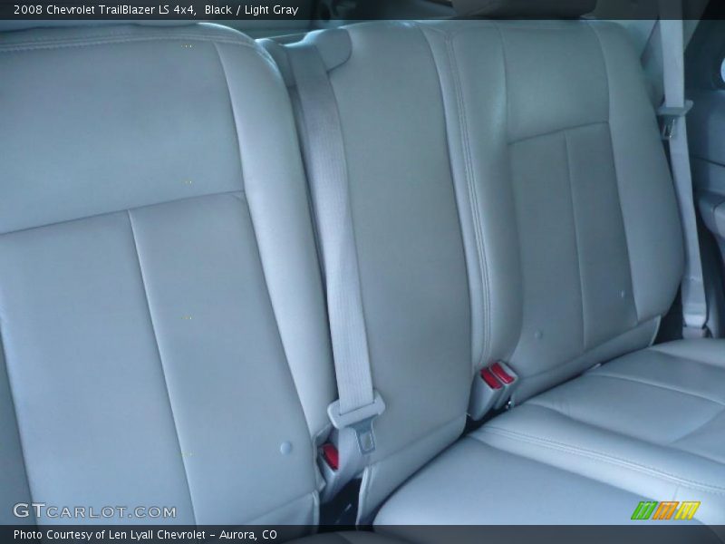 Black / Light Gray 2008 Chevrolet TrailBlazer LS 4x4