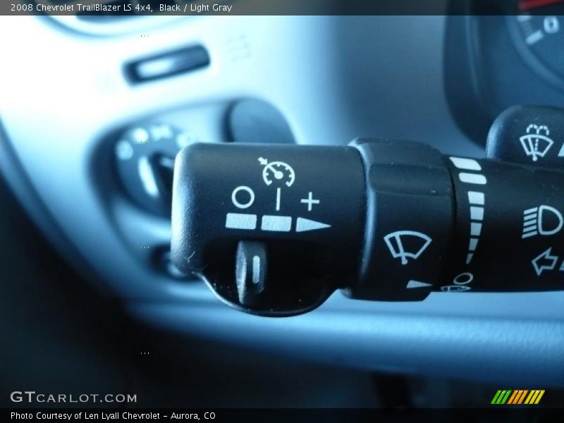Black / Light Gray 2008 Chevrolet TrailBlazer LS 4x4