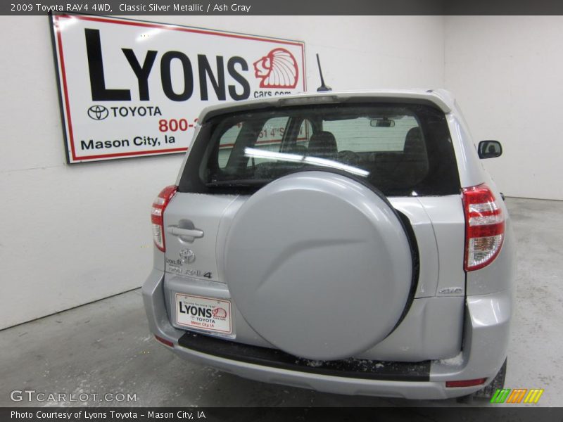 Classic Silver Metallic / Ash Gray 2009 Toyota RAV4 4WD