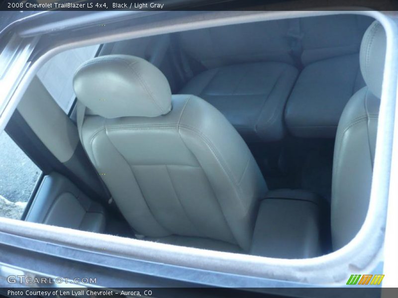 Black / Light Gray 2008 Chevrolet TrailBlazer LS 4x4