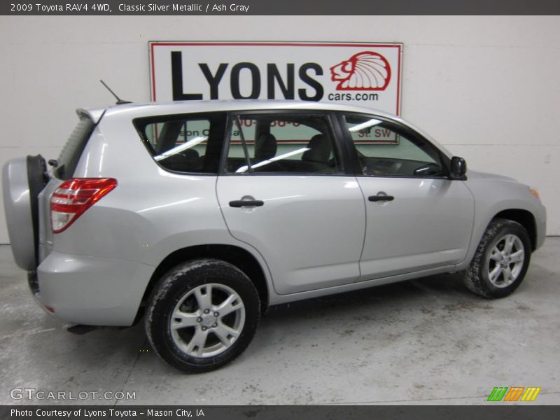 Classic Silver Metallic / Ash Gray 2009 Toyota RAV4 4WD