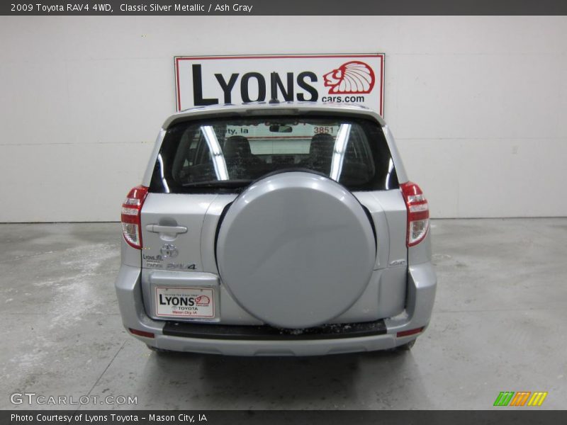 Classic Silver Metallic / Ash Gray 2009 Toyota RAV4 4WD