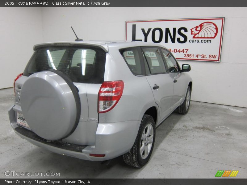 Classic Silver Metallic / Ash Gray 2009 Toyota RAV4 4WD