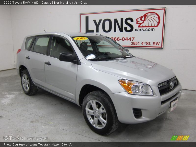 Classic Silver Metallic / Ash Gray 2009 Toyota RAV4 4WD