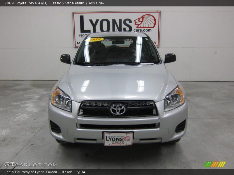 Classic Silver Metallic / Ash Gray 2009 Toyota RAV4 4WD