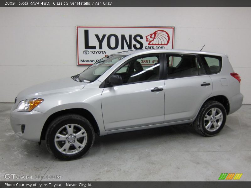 Classic Silver Metallic / Ash Gray 2009 Toyota RAV4 4WD