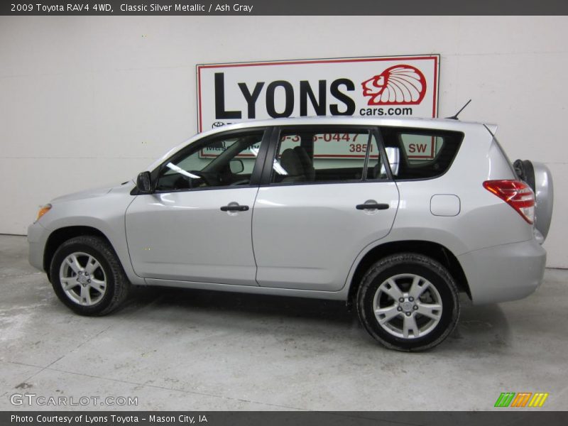 Classic Silver Metallic / Ash Gray 2009 Toyota RAV4 4WD