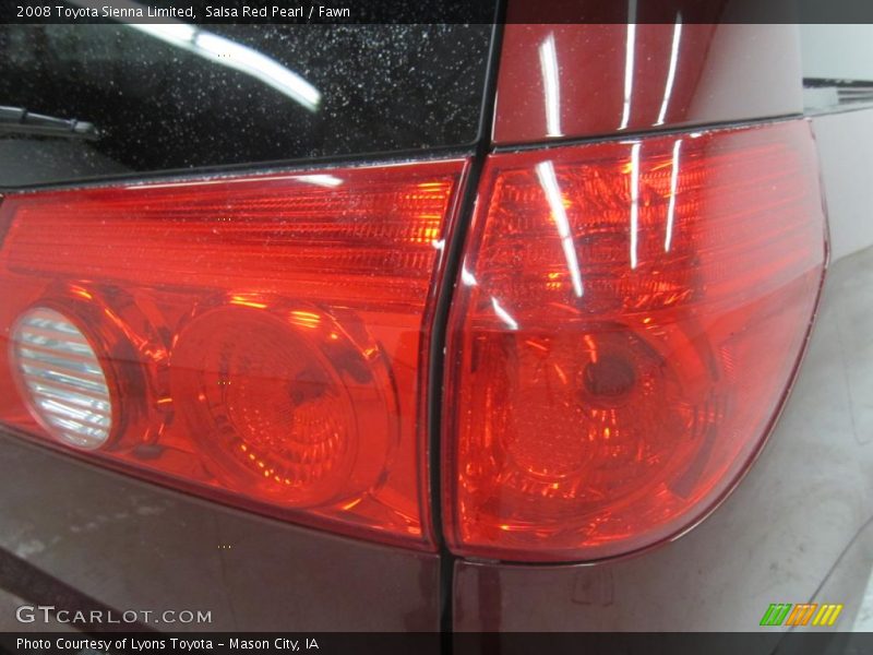 Salsa Red Pearl / Fawn 2008 Toyota Sienna Limited
