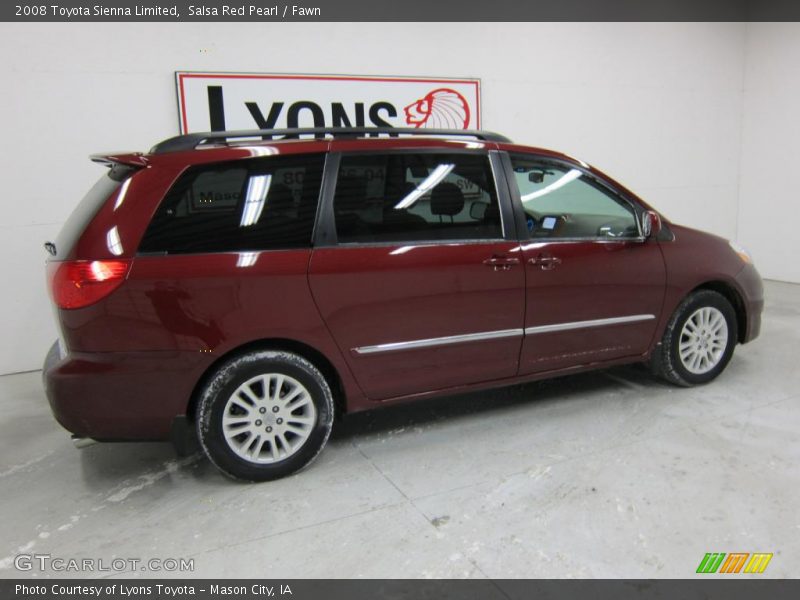 Salsa Red Pearl / Fawn 2008 Toyota Sienna Limited