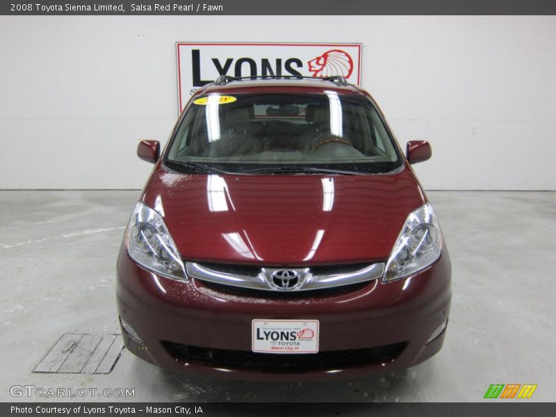 Salsa Red Pearl / Fawn 2008 Toyota Sienna Limited