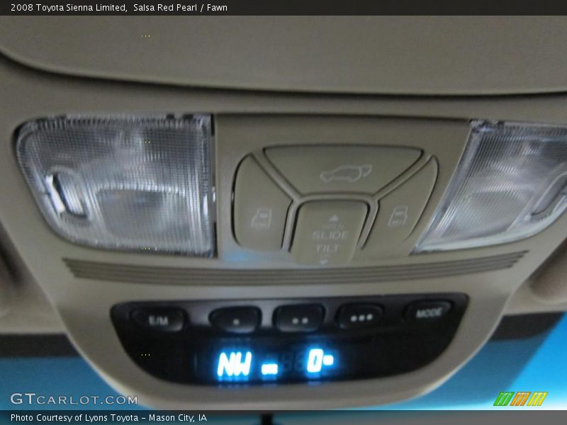 Salsa Red Pearl / Fawn 2008 Toyota Sienna Limited