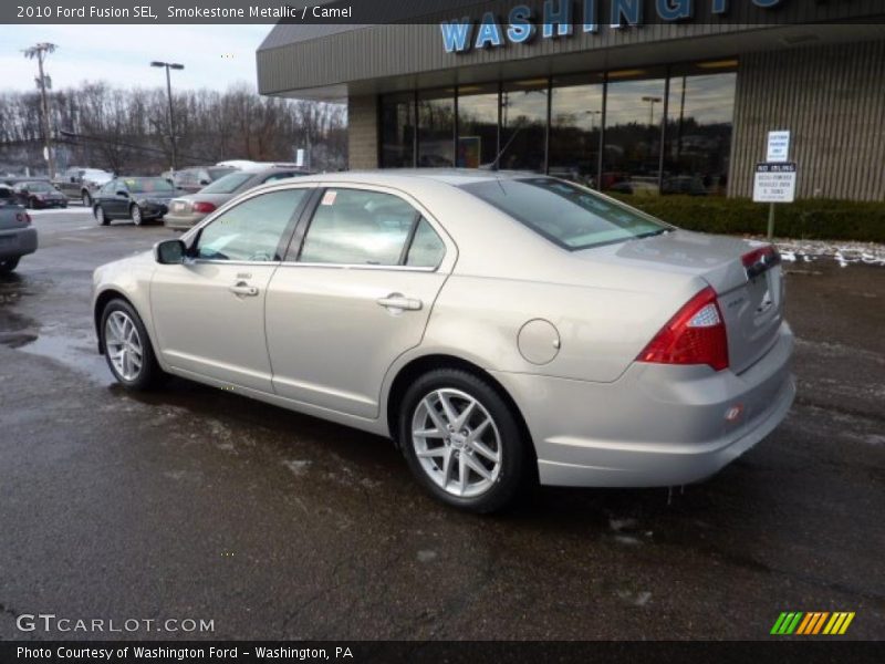 Smokestone Metallic / Camel 2010 Ford Fusion SEL