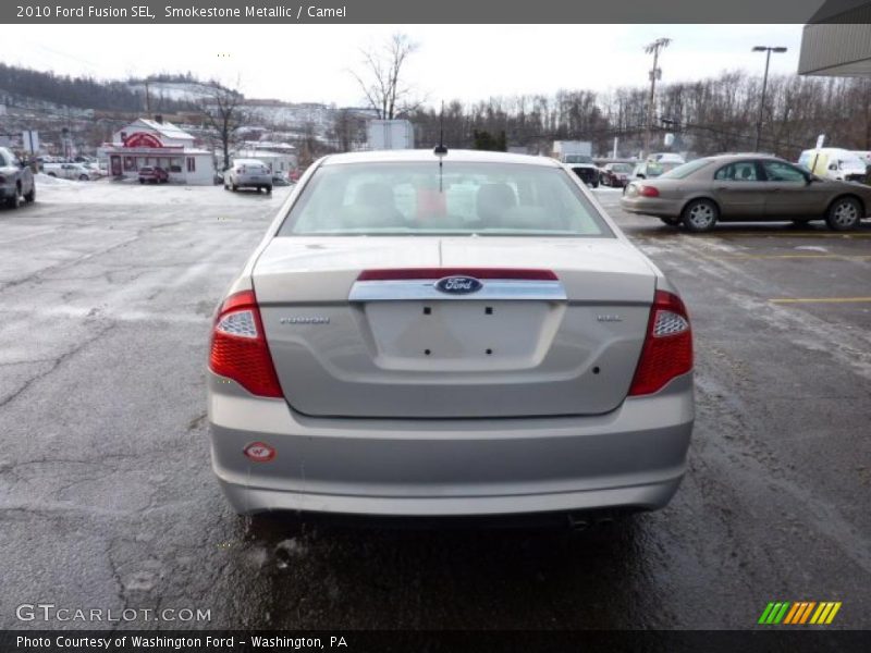 Smokestone Metallic / Camel 2010 Ford Fusion SEL