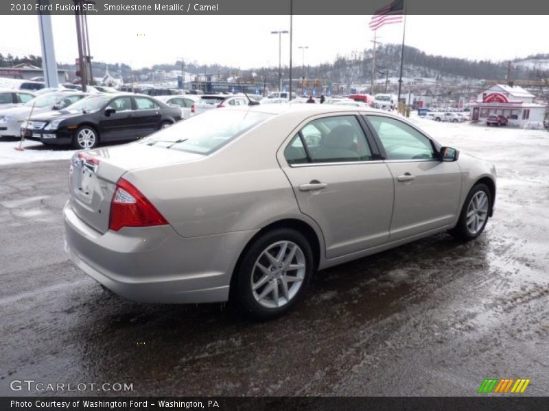 Smokestone Metallic / Camel 2010 Ford Fusion SEL