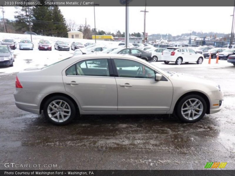 Smokestone Metallic / Camel 2010 Ford Fusion SEL