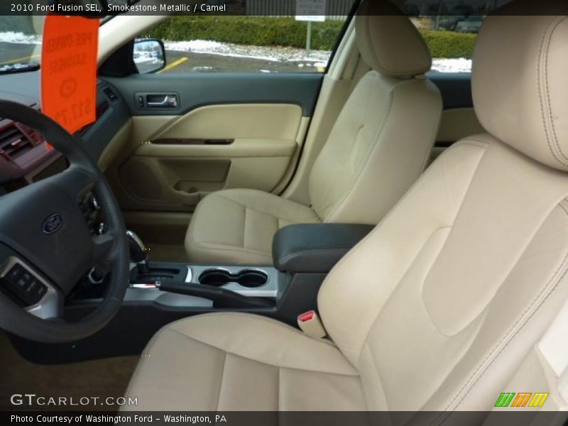 Smokestone Metallic / Camel 2010 Ford Fusion SEL
