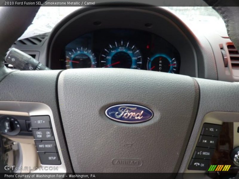 Smokestone Metallic / Camel 2010 Ford Fusion SEL