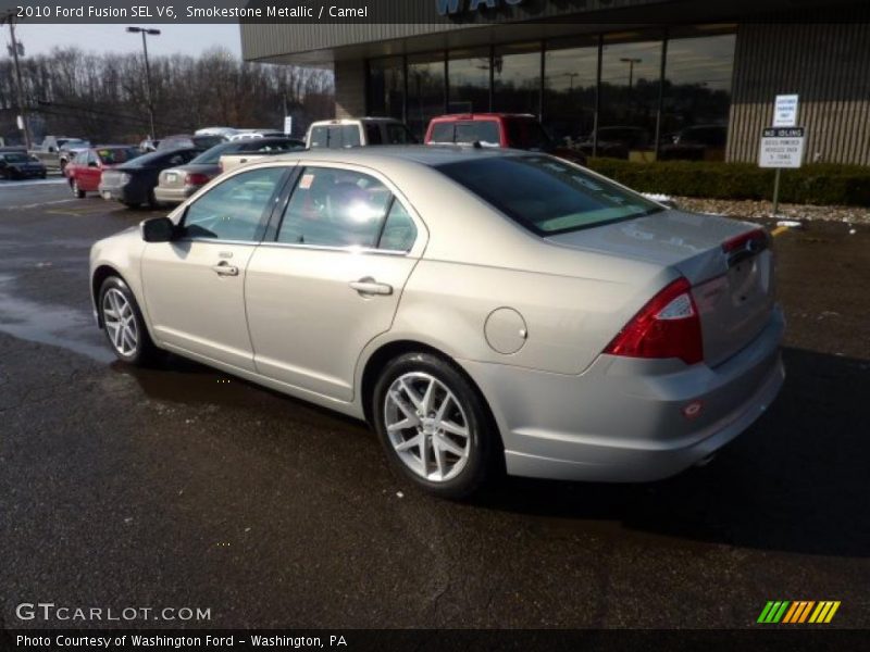 Smokestone Metallic / Camel 2010 Ford Fusion SEL V6