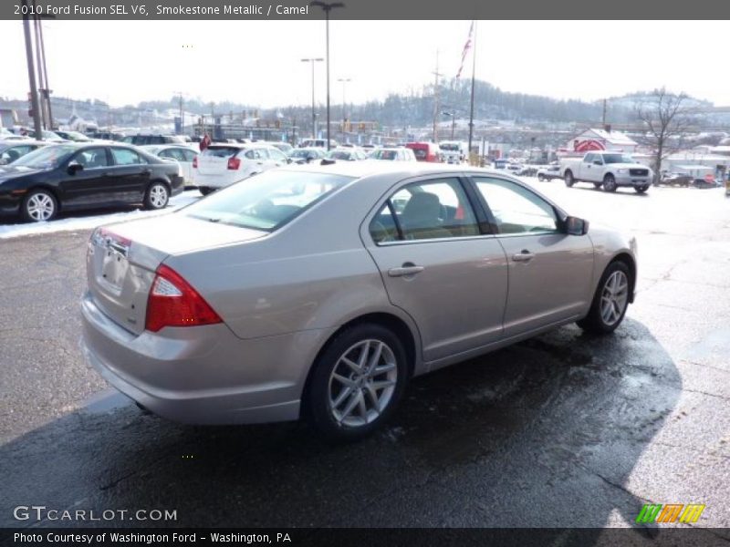 Smokestone Metallic / Camel 2010 Ford Fusion SEL V6