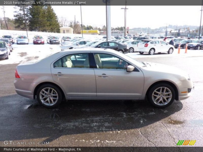 Smokestone Metallic / Camel 2010 Ford Fusion SEL V6
